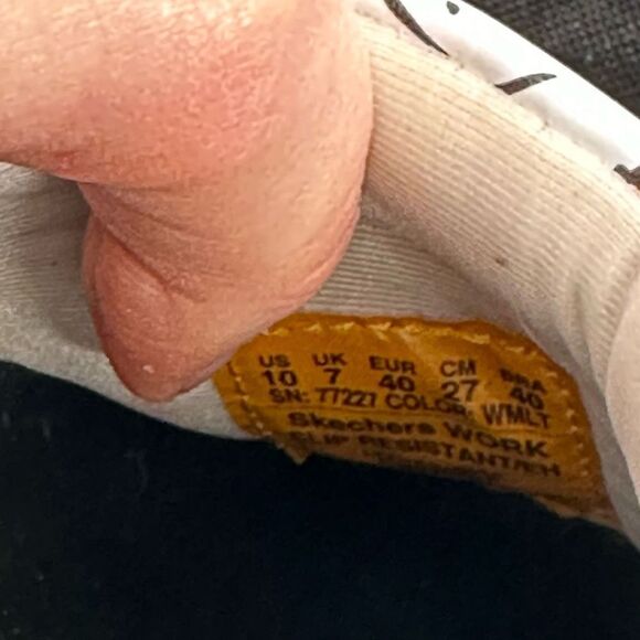 Skechers Women's SR‎ Candaba Slip Resistant Work Clog Shoes Multicolor Size 10 - Picture 8 of 10